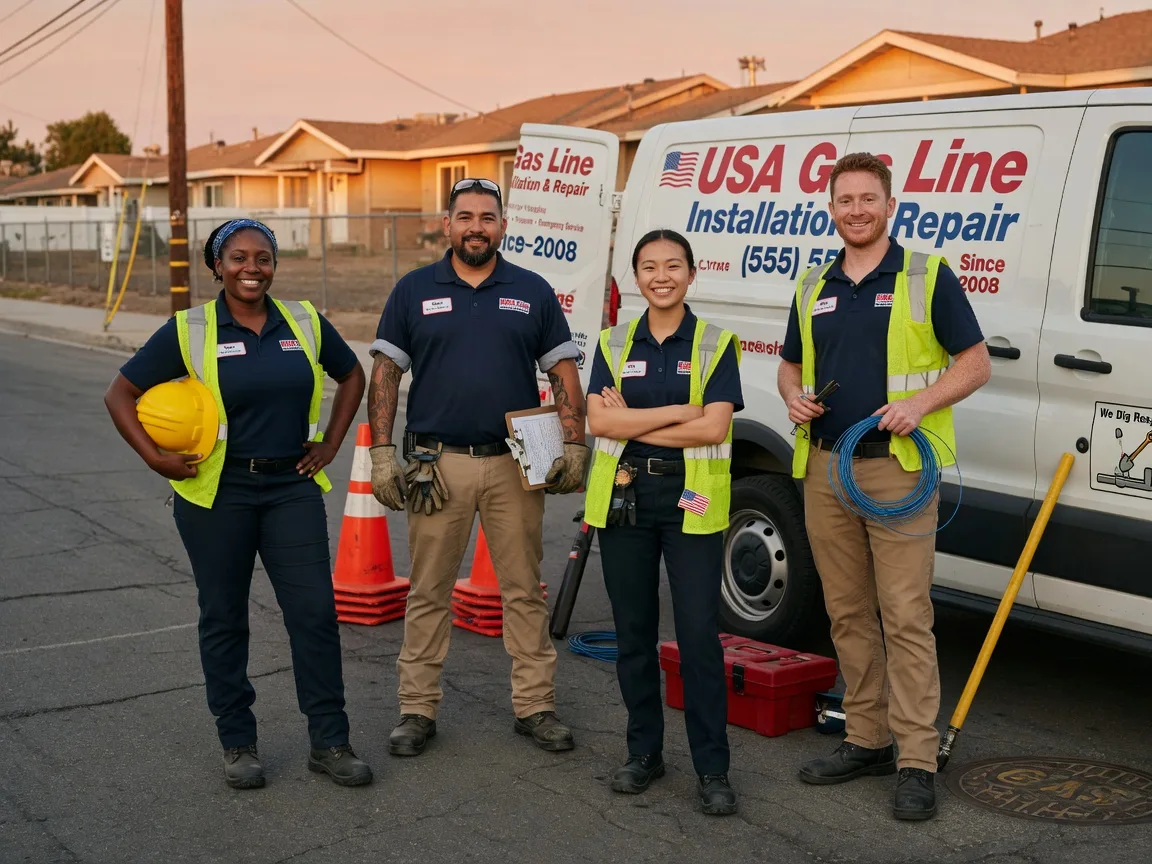 Gas Line Installation company in Florence, KS